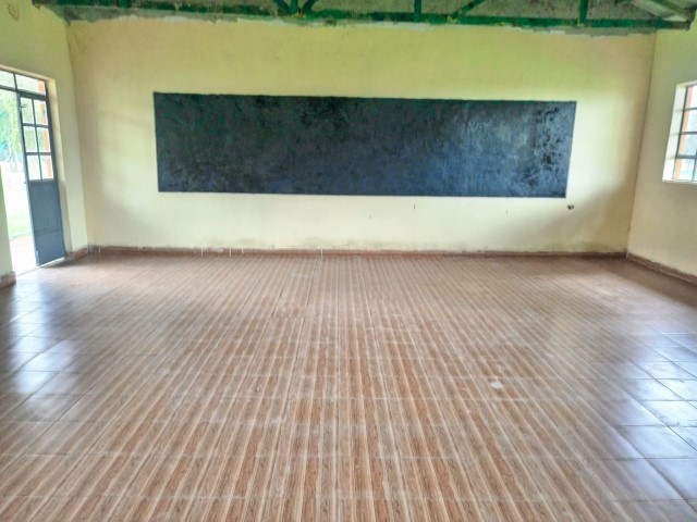 Completed classroom building