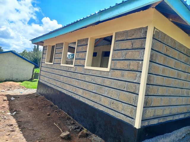 Completed toilet facility